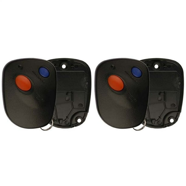 2 PACK KeylessOption Just the Case Keyless Entry Remote Control Car Key