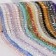 thumbnail image 2 of 2mm 3mm 4mm 6mm 8mm Rondelle Austria cuentas de cristal cuentas de vidrio facetadas cuentas espaciadoras sueltas para pulsera DIY fabricación de joyas Tan Jianjun unisex, 2 of 2
