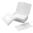thumbnail image 1 of Caja de almacenamiento de mascarillas con tapa Caja de pañuelos húmedos Algodón removedor, 1 of 7