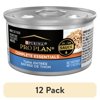 (12 pack) Purina Pro Plan Pate High Protein Wet Cat Food, Complete Essentials Tuna Entree in Sauce, 3 oz. Can