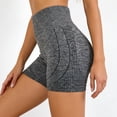 thumbnail image 2 of Avolia Women's Seamless High Waisted Yoga Shorts Lifting Athletic Exercise Workout Shorts, 2 of 4