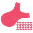 thumbnail image 1 of 50pcs Y Shape Eyelashes Brush Eyelashes Extension Grafting Perming Brush Mascara ToolsRose Red, 1 of 4