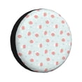 thumbnail image 1 of Fotbe Strawberry Funda de Llanta de Repuesto con Estampado, Engrosada, Ajuste Universal para Jeep, Remolque, RV, SUV, Camión-17 inch, 1 of 6
