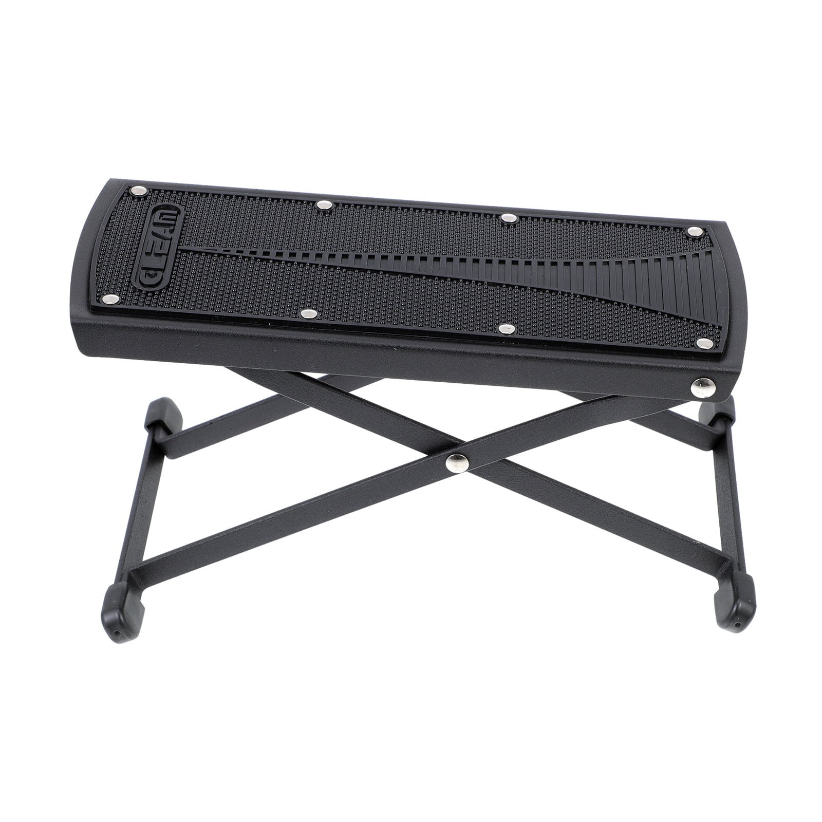 unbranded  Guitar Pedal Step Stool Foot Stand Rack Leg Rest Grim Black