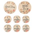 thumbnail image 1 of Tarjetas de hitos para bebés Tarjetas mensuales de madera Accesorios para fotos de recién nacidos para decoración y Conjunto A perfke Tarjetas de hitos, 1 of 9