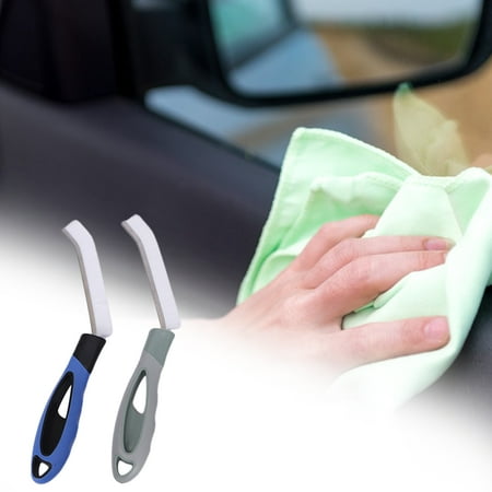 

Riguas 3Pcs Hanging Hole Design Grout Cleaner Brush Deep Tile Joint All-Around Crevice Cleaning Tool Ergonomic Handle Window Groove Brush