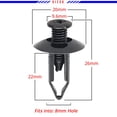 thumbnail image 4 of Mean Mug Auto 14919-231618A 15x Bumper Cover Push Type Retainer 8mm Hole Clips Replaces OEM 63878-01E10 For Nissan Maxima Fits select: 1990-2021 FORD F150, 1999-2021 CHEVROLET SILVERADO, 4 of 4
