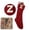 Z, variant on Red Christmas Stockings with Initials(Letters A-Z)for Christmas Decorations,Xmas Hanging Ornaments with Golden Snowflakes,Personalized Family Holiday Decor & Gift Storage - A