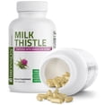 thumbnail image 2 of Bronson Milk Thistle Silymarin Marianum & Dandelion Extract Liver Health Support, Antioxidant Support, Detox, 120 Capsules, 2 of 7
