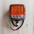 thumbnail image 3 of 2Pcs LED Forklift Light 12V 24V Tractor Turn Signal Motorcycle Direction Indicator Amber White Truck Trailer Position Lamp, 3 of 4
