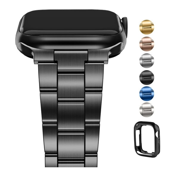 Correa de reloj Fullmosa compatible con Apple Watch de 45 mm, 44 mm y 42 mm