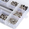 thumbnail image 1 of Dioche 8MM Mixed Colors Rivets Set Bead Rhinestone Studs DIY Clothing Kits Boxed, 1 of 8