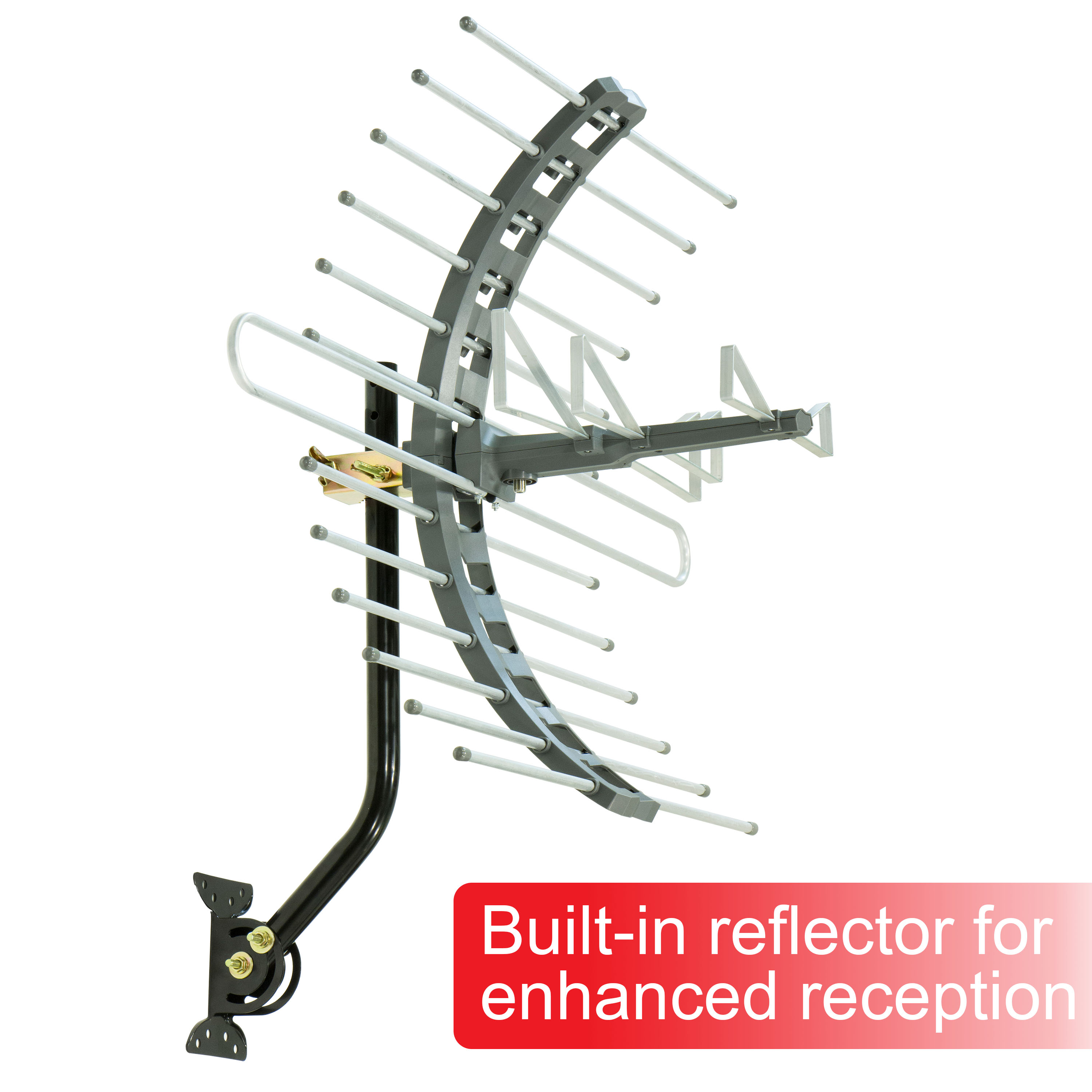 GE Outdoor HDTV Antenna, 70-Mile Range, 1080p photo 3