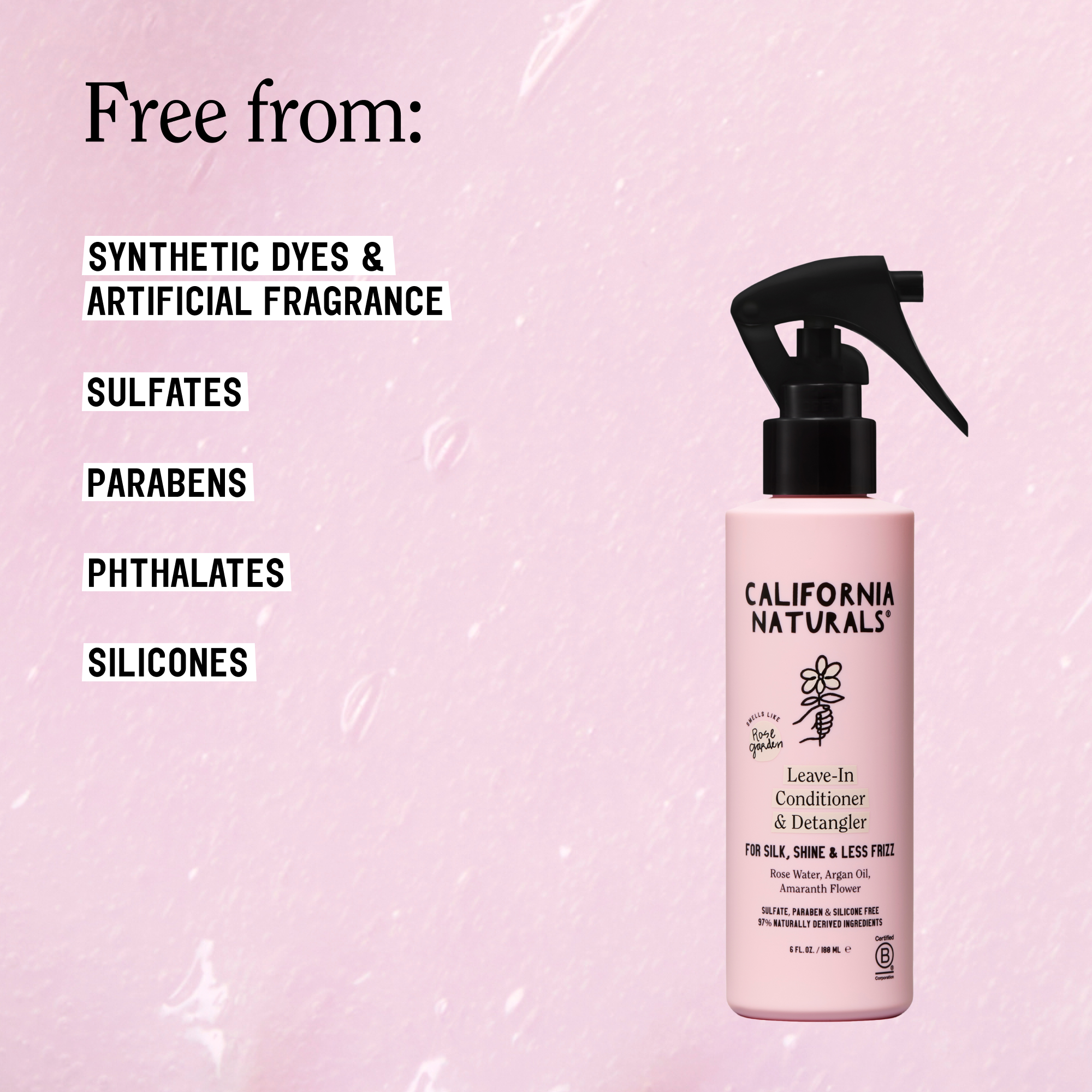 California Naturals Hydrating Leave-In Conditioner, 6 oz photo 2