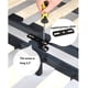 thumbnail image 1 of Pata De Soporte Central De Altura Ajustable Para Marco De Cama,Muebles De Acero Extra Duraderos, 1 of 3
