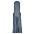 thumbnail image 5 of Blmnix Cargo Pants Pants for Women Trendy Plus Size Pants Jumpsuits Pant Flare Leg Baggy High Waisted Blue Long Baggy Pants Women,XXXL, 5 of 7