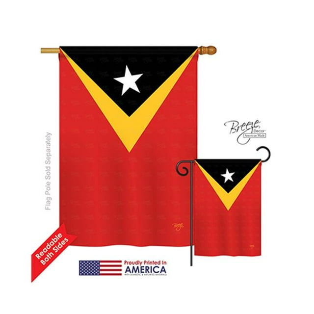 Breeze Decor 08332 Drapeau de la Maison Impression Verticale Recto-Verso - 28 x 40 Po.