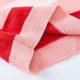 thumbnail image 6 of Hotiary 2-10 Years Toddler Kids Striped Cable Knit Sweater Boys Girls Long Sleeve Crew Neck Chunky Pullover Sweater, 6 of 16