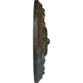 thumbnail image 4 of Ekena Millwork 12 1/4"OD x 2 1/4"P Flower Spiral Ceiling Medallion (Fits Canopies up to 2"), Hand-Painted Bronze Blue Patina, 4 of 8