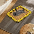 thumbnail image 6 of IGEED Summer Cooling Pet Bed for Dogs & Cats,16.9x12.6in Wicker Mat with Anti-Slip Base,Sleeping Pad for Indoor or Outdoor,Keep Cooling for Pets, 6 of 6