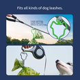 thumbnail image 4 of 1 Poop Bag Holders for Leashes, Hands-Free Bag, Pull Rope Dispenser Compatible with Dogs, Pet Accessories（Green）, 4 of 5