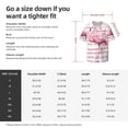 thumbnail image 5 of Balery Flamingo Camisa Casual de Manga Corta con Botones para Hombre, Texturizada, Estilo Cubano, para Playa, Verano-Large, 5 of 5