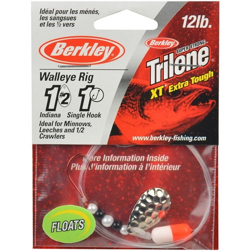 Berkley Walleye Rigs, Floating Indiana Style Fishing Rigs - Walmart.com ...