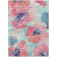 thumbnail image 2 of Addison Rugs Chantille Indoor/Outdoor Transitional Floral Pink Washable Rectangle Rug, 10' x 14', 2 of 6