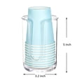 thumbnail image 2 of Youngever 2 Pack Plastic Disposable Paper Cup Dispenser, Plastic Dispenser Cup Holder (Clear), 2 of 4