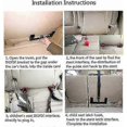thumbnail image 4 of Black Isofix Belt Connector Mounting Kit For Universal Car Child Seat Restraint, 4 of 5