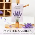 thumbnail image 2 of Lavender Scented Sachet Bags - 12 Pack Drawer & Closet Freshener, Long Lasting Odor Eliminator for Wardrobes, Cars & Storage, Home Fragrance Air Freshener Sachets, 2 of 4