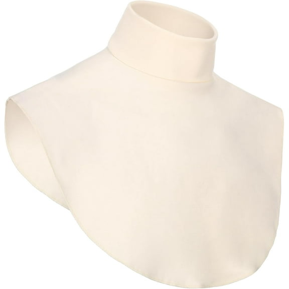 YEKEYI Turtleneck Dickey Extra Large Fake Collar Detachable Dickey Collar Half Mock Turtleneck for Men Women