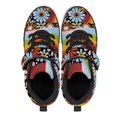 thumbnail image 2 of Pointodoor Hippie Floral Rainbow Shoes for Boys Size 2.5 Primary School Sneakers Lace up Mesh Walking Shoe for Kids Casual Athletic School Running Shoes with Adjustable Strap, 2 of 7