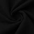 thumbnail image 4 of Ecqkame Girls Crewneck Sweatshirts Casual Long Sleeve Textured Pleated Front Sweatshirt Lightweight Comfortable Pullover Tops 2-14 Years Black 7 Year, 4 of 6