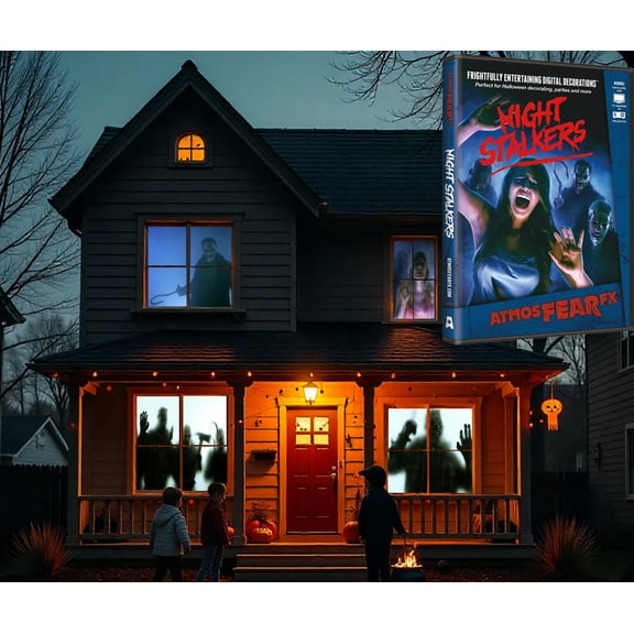 AtmosFX Halloween Digital Decoration DVD - Night Stalkers