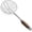 15.4"L,6.3" Strainer Bowl, variant on Spider Strainer Skimmer with Wood Handle - 5.5 Inch Fryer Scoop for Cooking and Frying, Kitchen Utensils Pasta Strainer Spoon