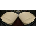 thumbnail image 3 of OBDMONSTER CZ001702 Beige, Perforated Leather, Breathable and Wear-resistant, Front Car Seat Covers, 3 of 6