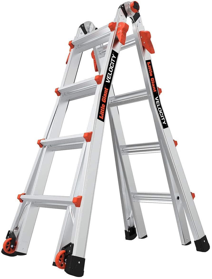 Little Giant Ladders, Velocity, M17, 915 foot, MultiPosition Ladder, Aluminum, Type 1A, 300
