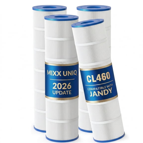 4 Pack CV460 Pool Filter Cartridges Compatible with Jandy CL/CV460, Heavy Duty 5oz Fabric for Superior Filtration & Durability, Replaces PJAN115, Ultral-A9, A0558000
