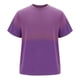 thumbnail image 3 of Camisa Elvqul Hombre Playa Algodón Morado con Estampado Degradado Manga Corta Cuello Redondo, 3 of 4