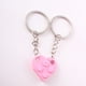 thumbnail image 4 of Adorable juego de llaveros para el día de San Valentín, perfecto para fiestas y regalos. 2 llaveros de pareja con forma de corazón., 4 of 8