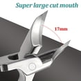 thumbnail image 5 of Ingrown Toenail Clipper - Heavy-Duty Stainless Steel Precision Trimmer, Ultra-Sharp 25° Beveled Blade - Elderly-Friendly for Thick Nails, Anti-Splash Design, 5 of 6