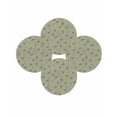 thumbnail image 7 of 15 Inch Round Placemats Set of 4, Sage Green Floral Non Slip Heat Insulation PP Table Mats, Vintage Spring Botanical Flowers Washable Place Mats for Kitchen Dining Party Table Decor, 7 of 7