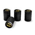 thumbnail image 1 of Batman Classic Bat Shield Logo Tire Rim Wheel Aluminum Valve Stem Caps, 1 of 6