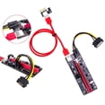 thumbnail image 3 of Usb 3.0 Pci-E Riser 1X 4X 8X 16X Extender Riser Adaptador Tarjeta Sata 15Pin A 6 Pin Cable De Alimentación Cateissary EL013453-03, 3 of 6