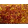 thumbnail image 4 of oneOone Cotton Silk Orange Fabric Batik Sewing Craft Projects Fabric Prints By Yard 42 Inch Wide - UA, 4 of 4