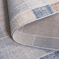 thumbnail image 5 of SAFAVIEH Scarlett Ramona Geometric Area Rug, Beige/Blue Brown, 6'7" x 6'7" Square, 5 of 10