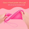 thumbnail image 3 of Bolsa de almacenamiento de cosméticos de silicona cuadrada, bolsa de almacenamiento de lavado de silicona de color sólido de moda, bolsa de almacenamiento grande para cambio de teléfono móvil, 3 of 4