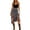 Dark Gray, variant on Summer Lace Midi Skirt for Everyday and Festivals with Hemline and Animal Print