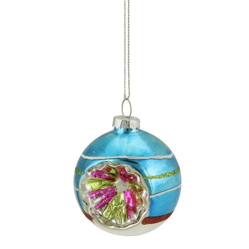 Northlight Seasonal Glittered Witches Eye Glass Ball Ornament - Walmart.com